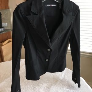 Preloved DKNY black blazer